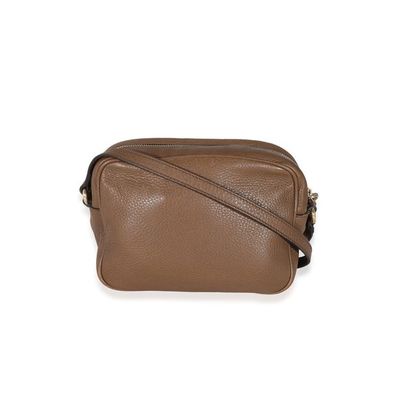 Gucci Brown Pebbled Leather Soho Disco Bag - Picture 3 of 8